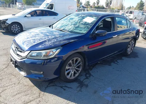 2013 Honda Accord Sport z USA, uszkodzony, nr VIN 1HGCR2F54DA007178